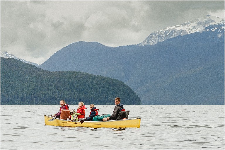 Canoeing Murtle Lake