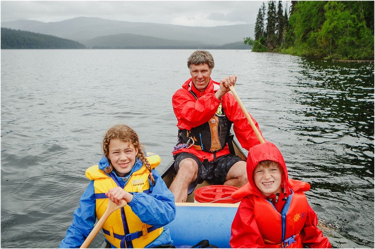 Canoeing Murtle Lake