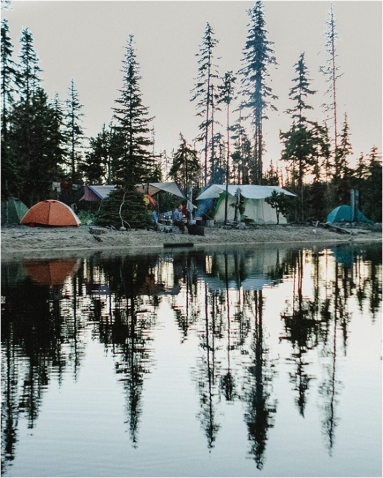 Camping at Murtle Lake