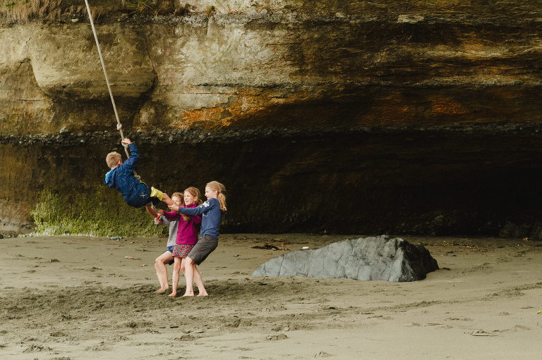 Rope Swing Mystic Beach