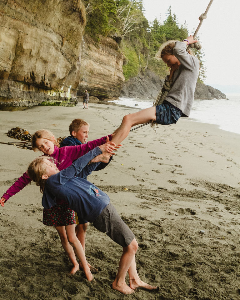 Rope Swing Mystic Beach