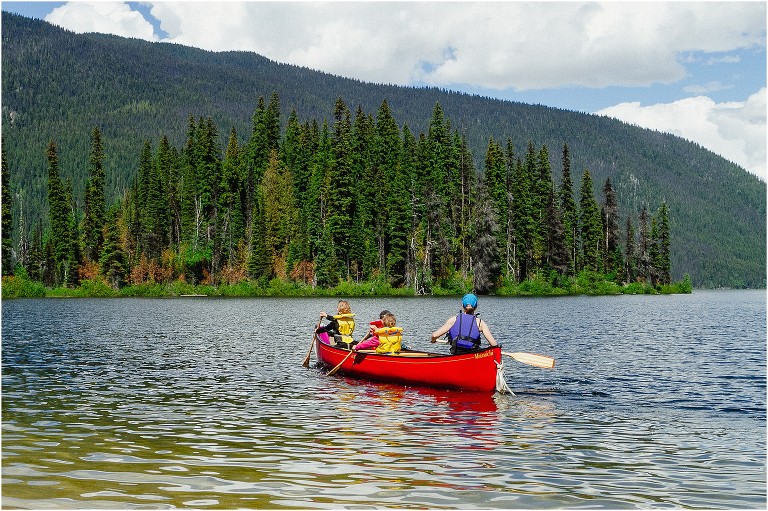 Murtle Lake Canoeing