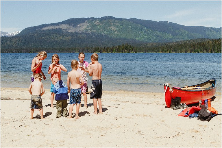 Murtle Lake Canoeing