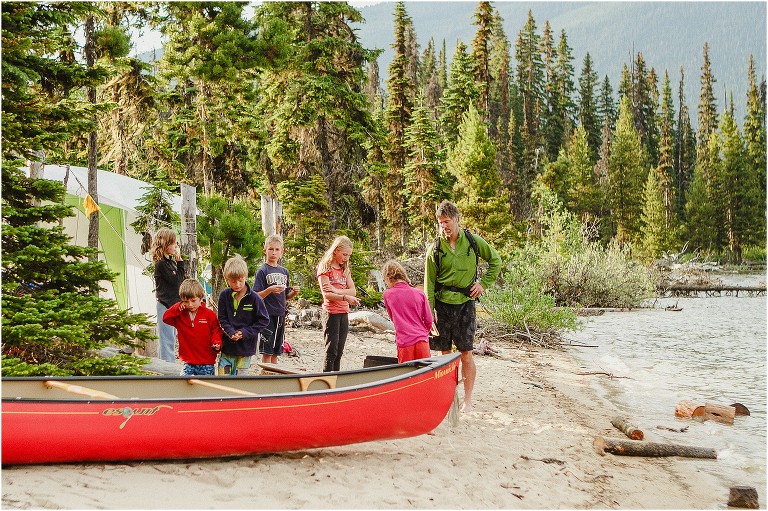 Murtle Lake Canoeing