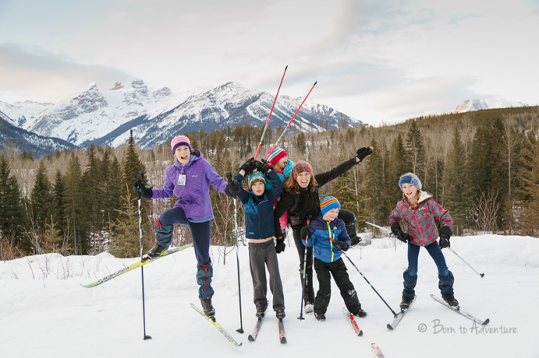 Cross Country Skiing with Kids
