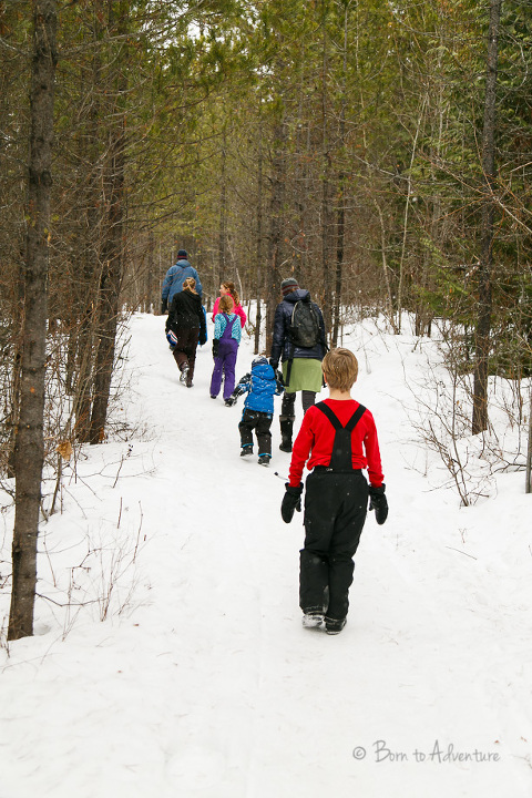 Family Winter Hiking