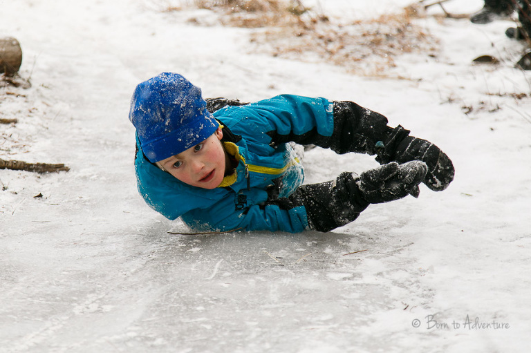 Kids winter adventure