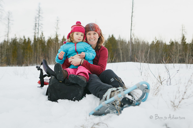 Snow Shoeing with Kids