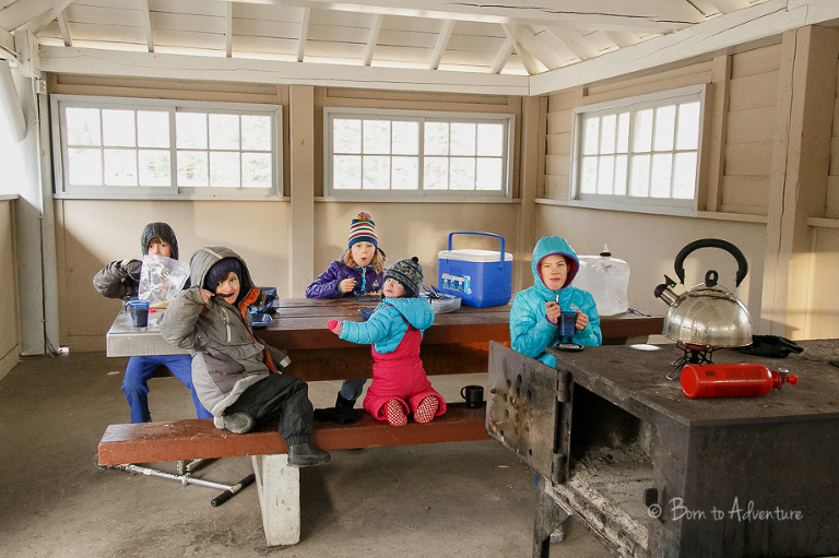 Eating while Camping