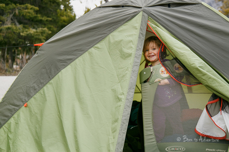 Tenting with kids