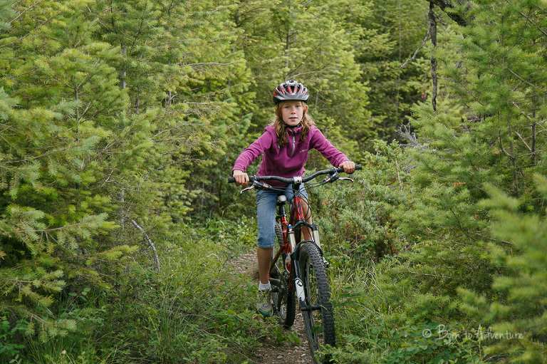 kid mountain biking