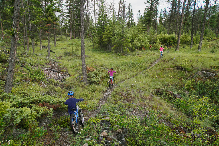 biking with kids