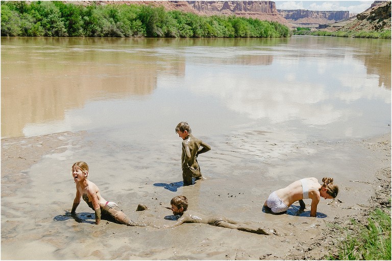 Mud green River Utah