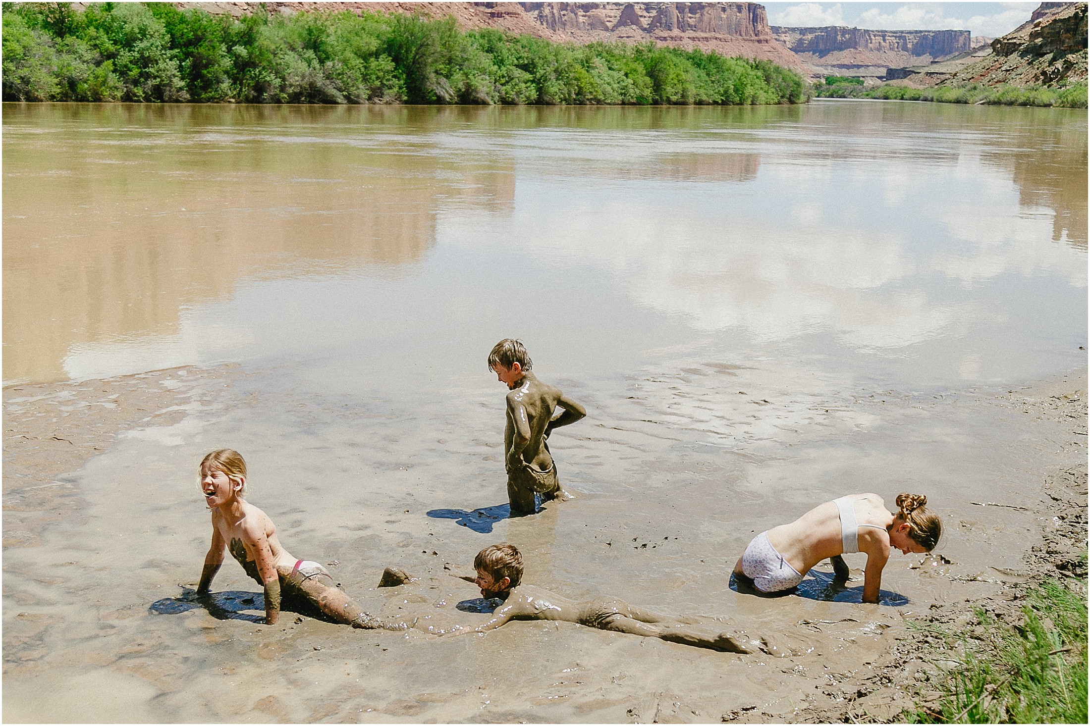 Mud green River Utah