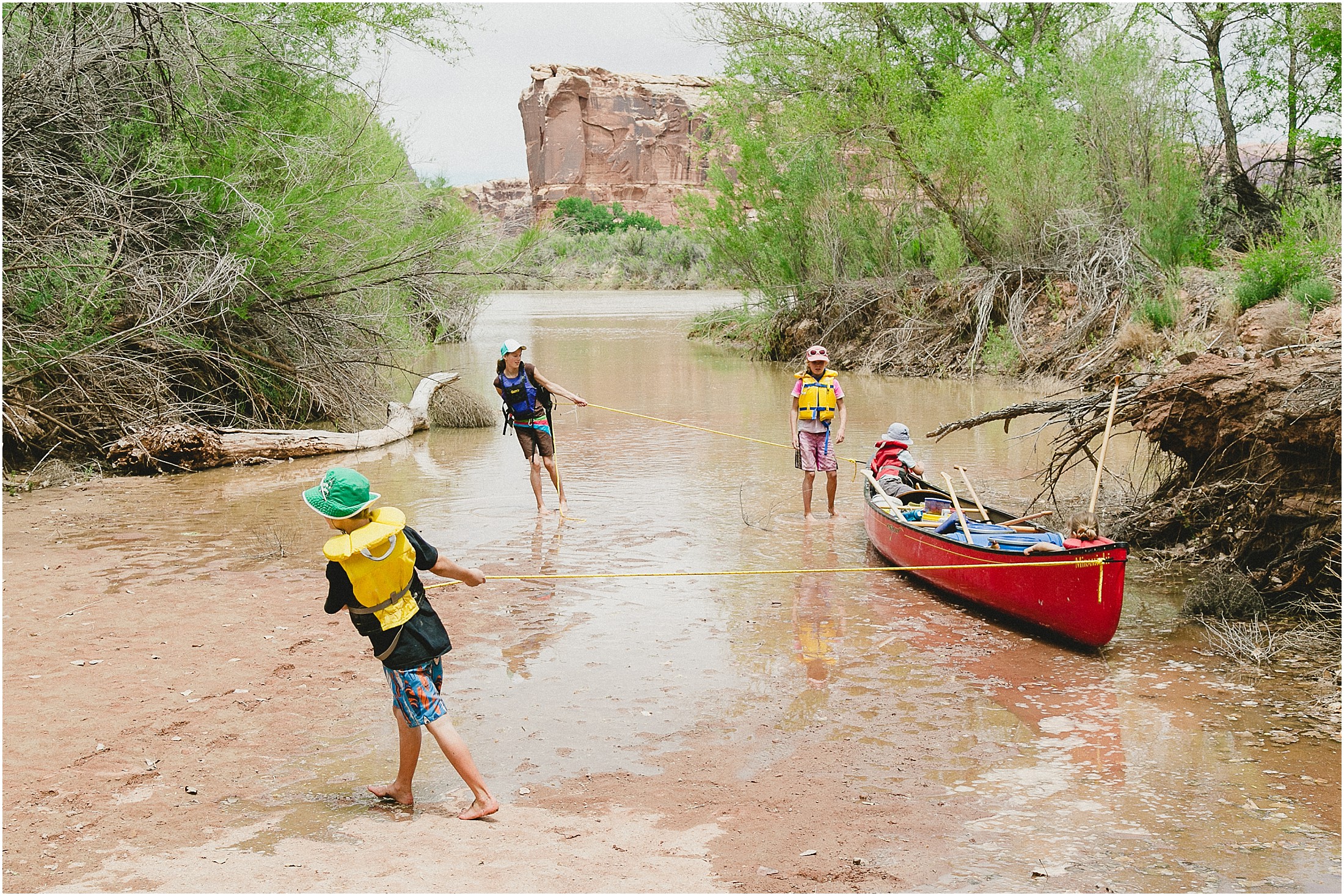kids colorado river