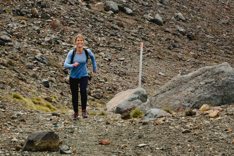 Running Tongariro