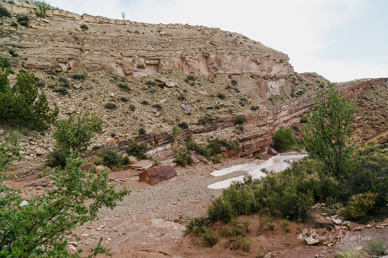 Flash flood Bell Canyon