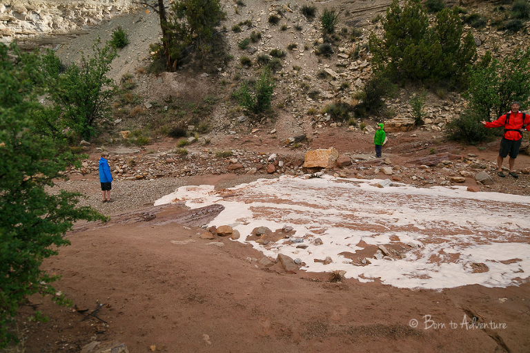 Flash flood Bell Canyon