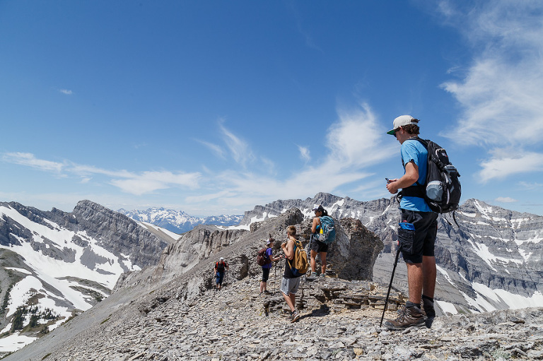 Hiking 3 Sisters Fernie