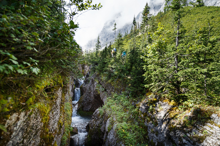 Bisaro Canyon, 3 Sisters hike fernie