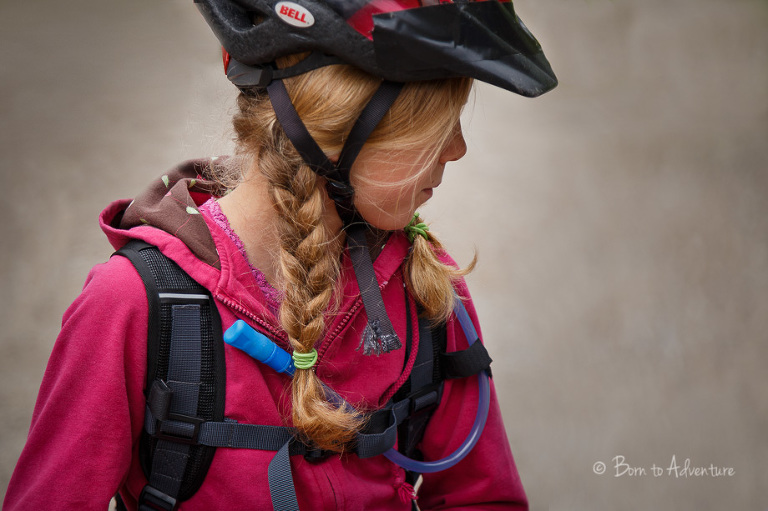 mountain biking kid