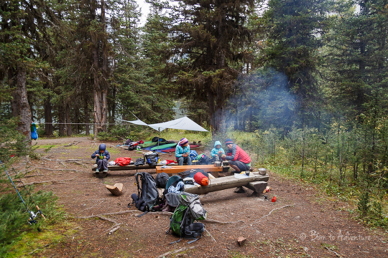 family camping