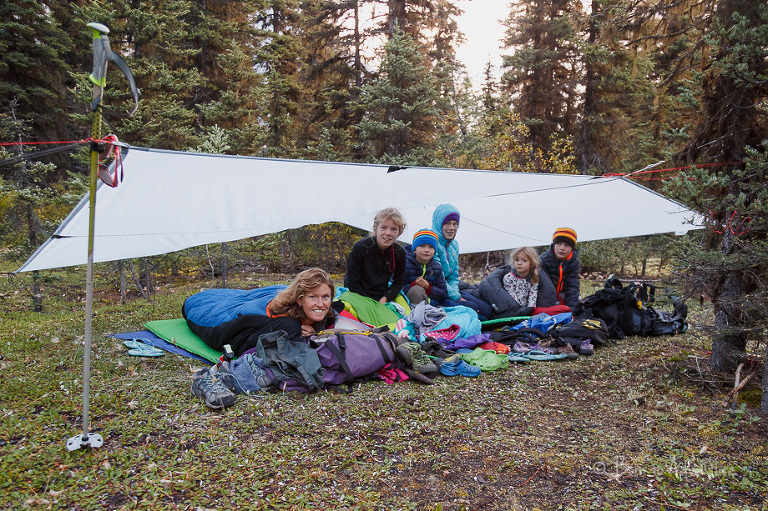 family camping tarp styles