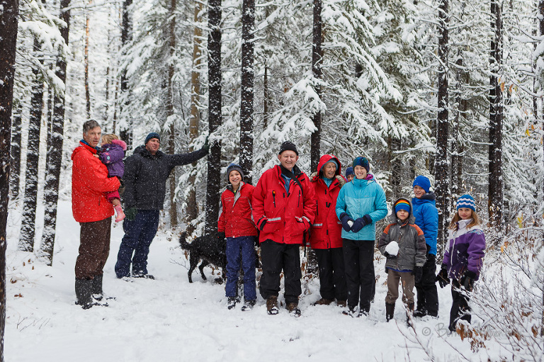 Hiking from Mt Kidd RV Park