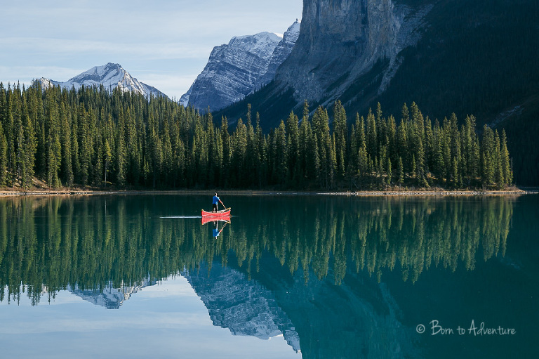 Fisherman Creek, Maligne Lake