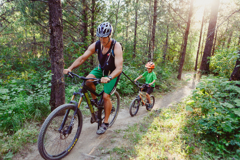 Mountain Biking with kids in Fernie