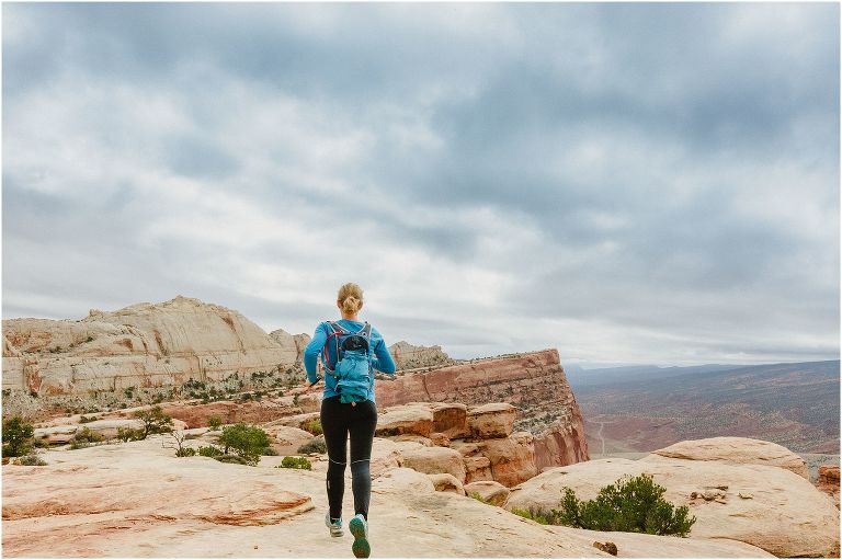Running Navajo Knobs Trail