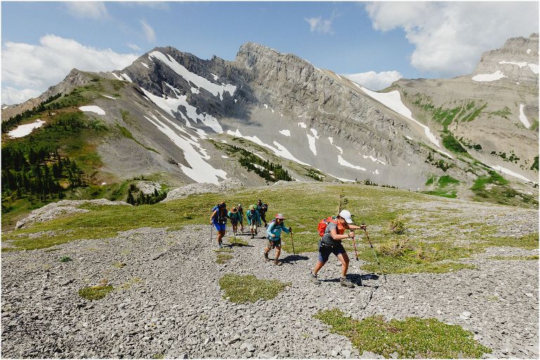 Hiking 3 sisters Fernie