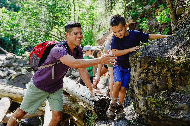 Hiking Matheson Falls Fernie