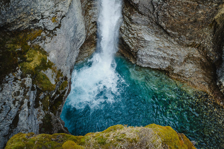 Upper Johnston Canyon Falls