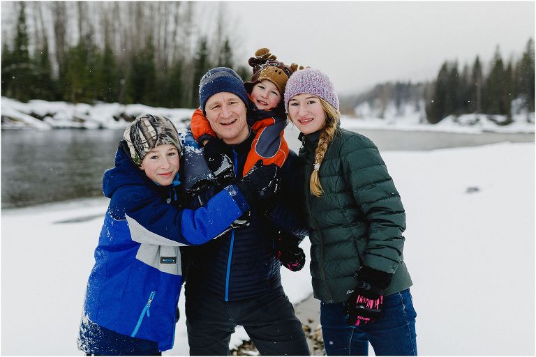 Family Christmas Pictures Fernie