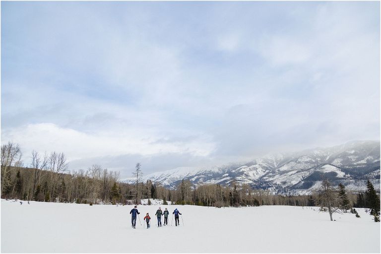 Snowshoeing Fernie