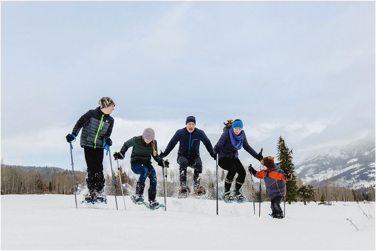 Family Fun Snowshoeing