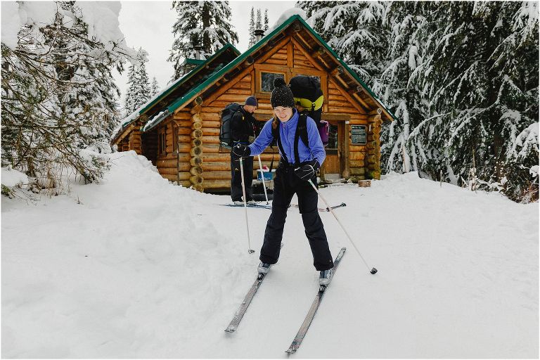 XC Skiing Wheeler Hut