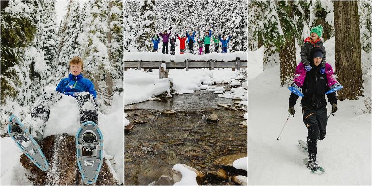 Snowshoeing Rogers Pass