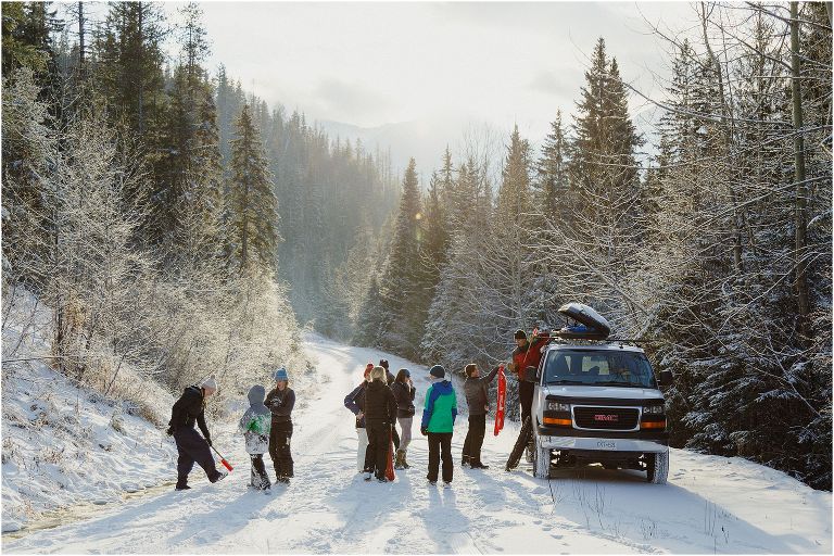 Fernie Tobogganing with kids