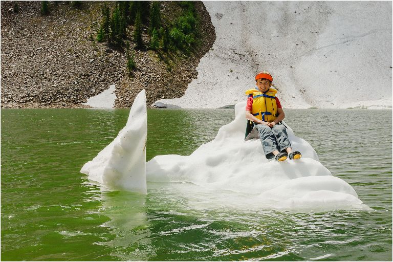 Canoeing White Boar Lake