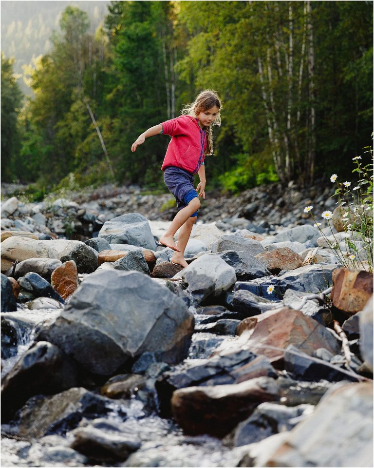 Rock hopping St Marys