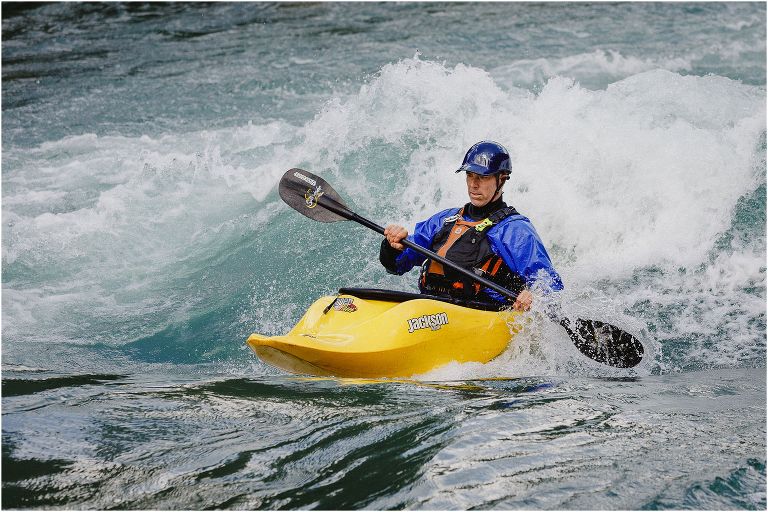 kayaking kananaskis river