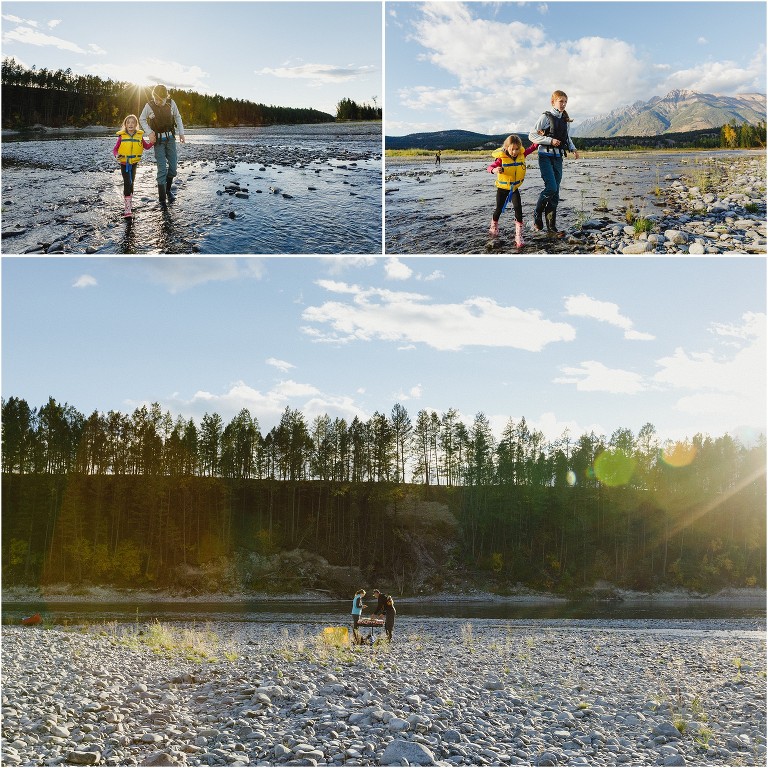 Canoeing Kootenay River