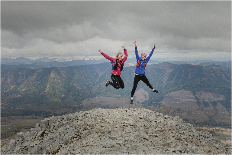 Running Mt Proctor Fernie