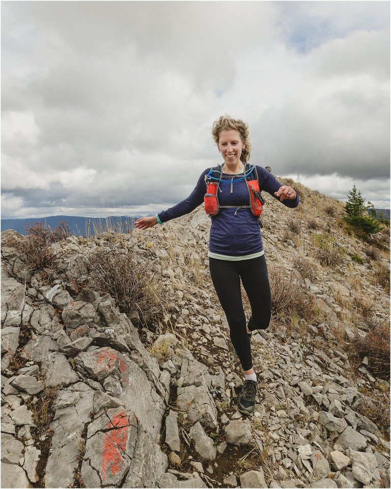 Running Mt Proctor Fernie