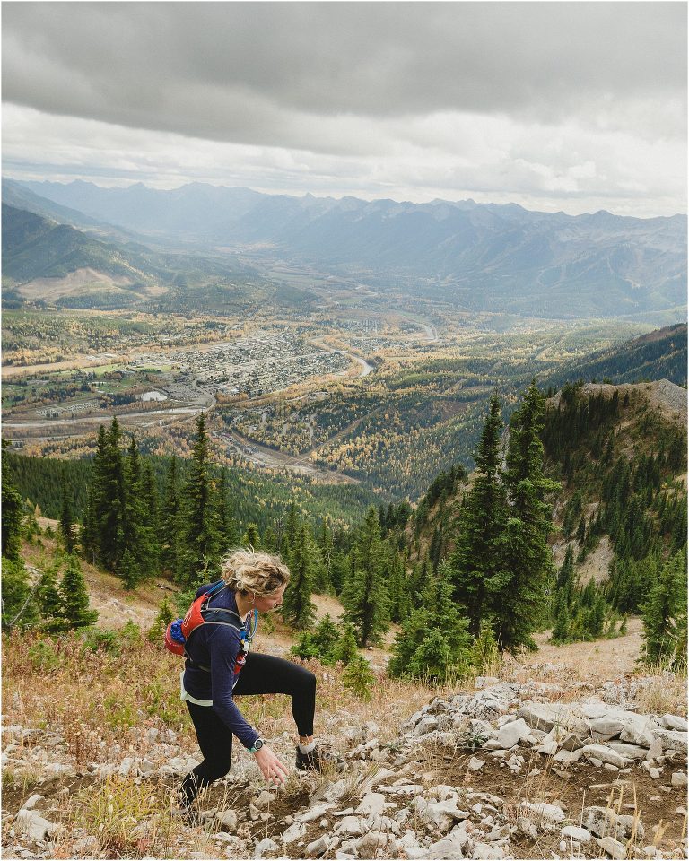 Running Mt Proctor Fernie