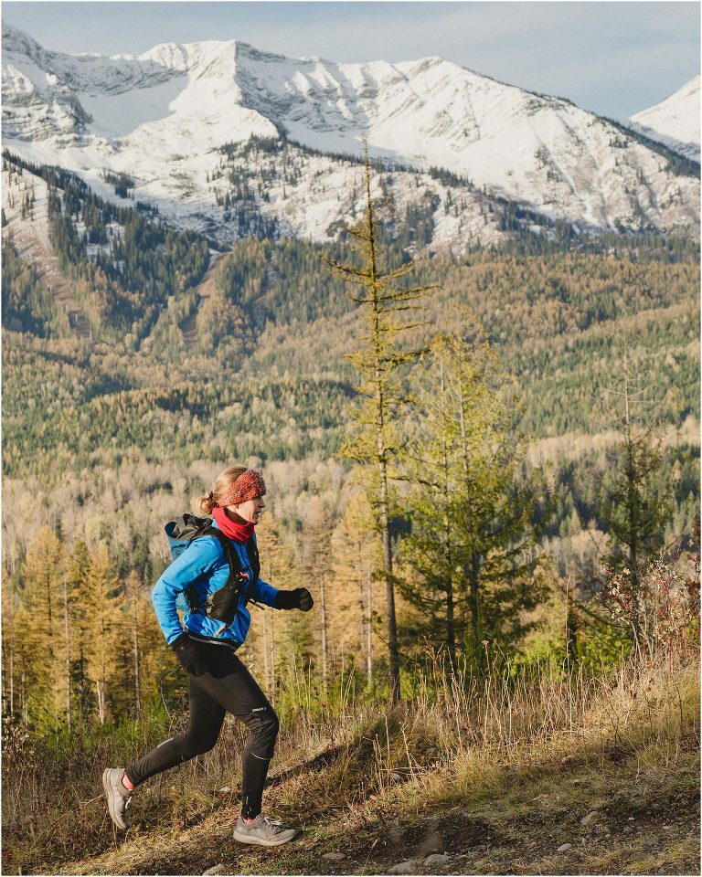 Trail running Fernie