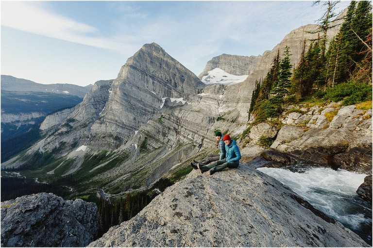 Petain Falls Elk Lakes