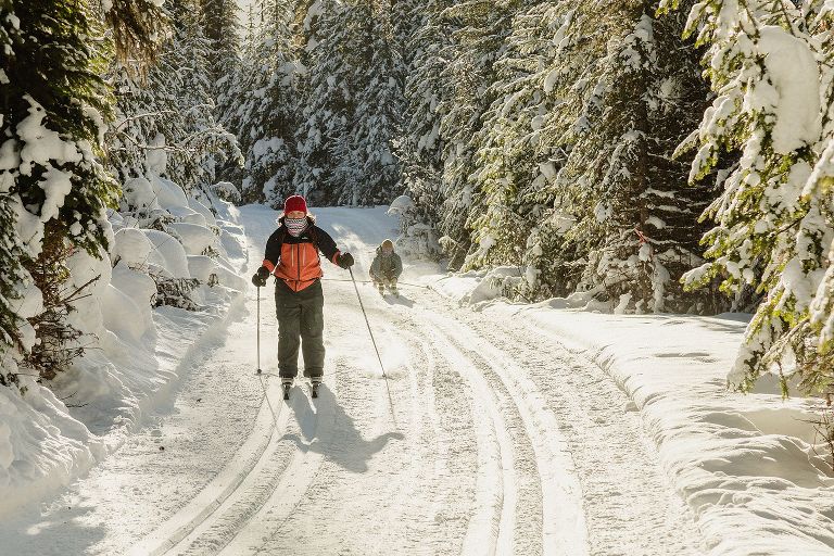 Elkford Cross Country skiing trails
